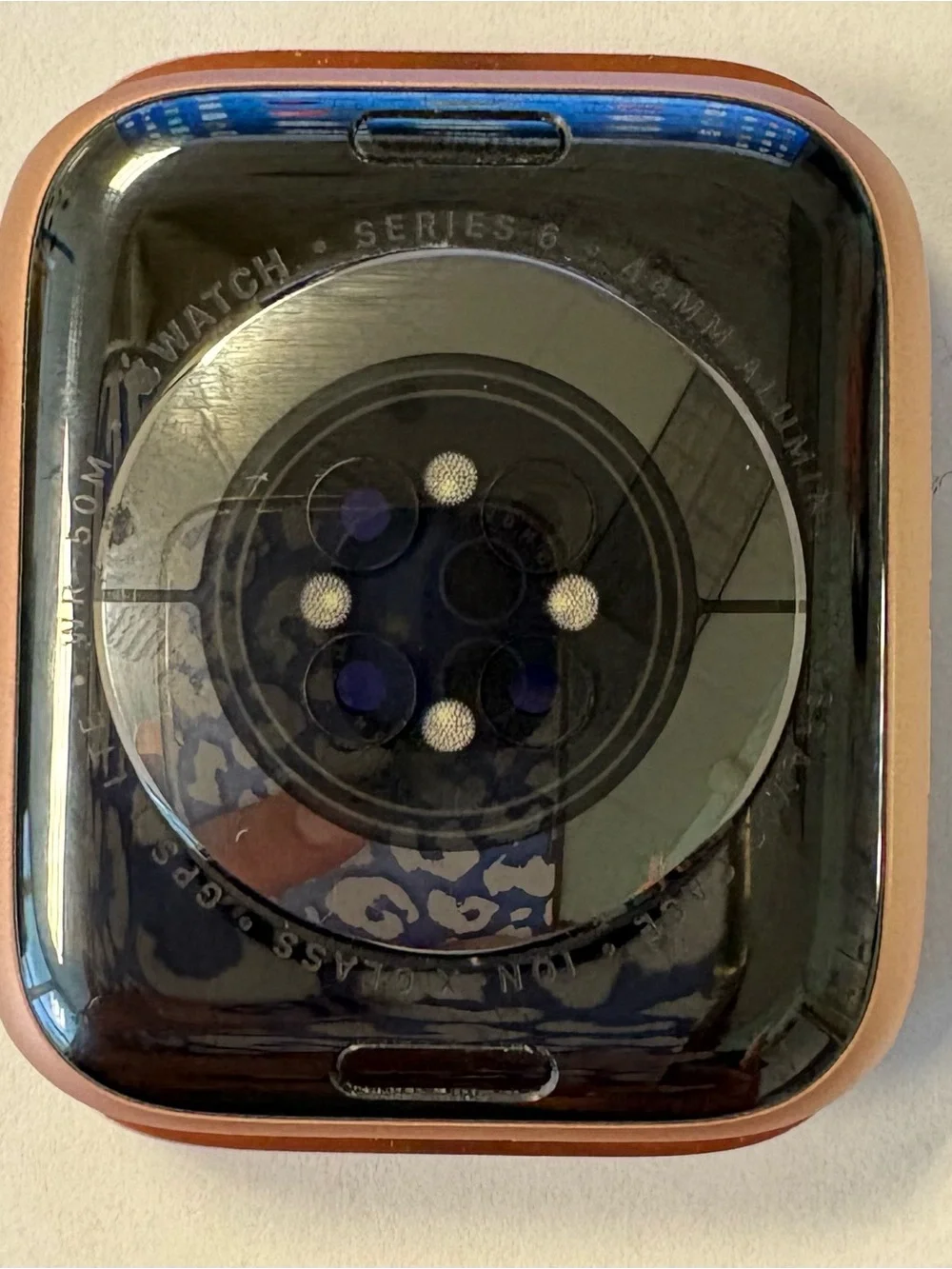 Apple Watch Series 6 with GPS, No Band, Rose Gold